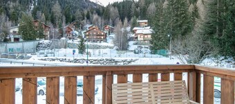 Apartment in France with Ski Slope Views
