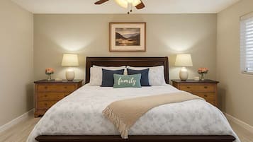 3 chambres, fer et planche Ă repasser, Wi-Fi, draps fournis