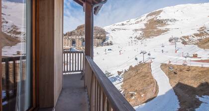 Appartement à OrciÚres avec piscine chauffée