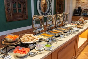 Déjeuner continental gratuit tous les jours