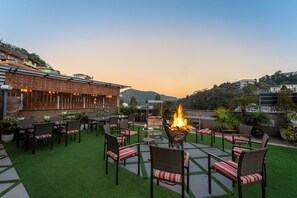Rooftop terrace - Moustache Mussoorie (Uttarakhand)