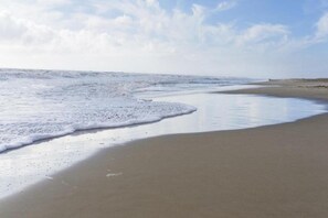 On the beach