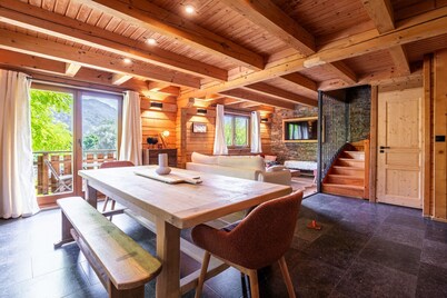 Chalet in Morillon with Sauna & Mountain Views