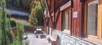 Chata v Les Deux Alpes blĂzko svahu