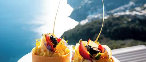 Suite, balkong, sjøutsikt | Balkong