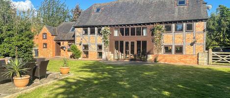 A szálláshely homlokzata