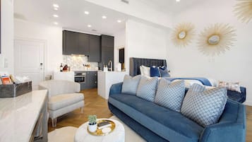 1 soverom, strykejern/-brett, wi-fi og sengetøy