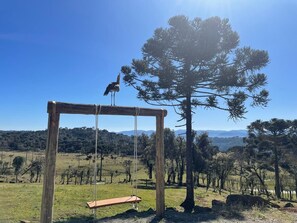 Deluxe-chalet, vuoristonäköala | Terassi/patio