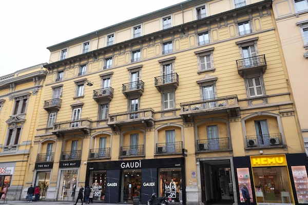 Facciata della struttura