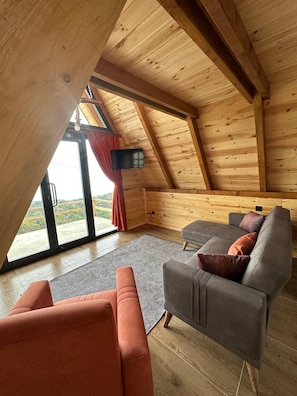 Bungalow, Mountain View | Living area - Okordule Suit Bungalov (Ardesen)