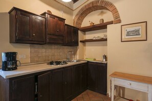 Fridge, microwave, oven, stovetop - Beautiful private villa for 15 people with WIFI, private pool, A/C and TV (Cortona)