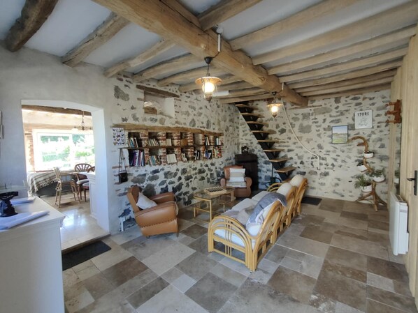 Books, music library