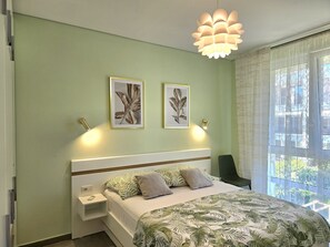 1 bedroom, iron/ironing board, free WiFi, bed sheets