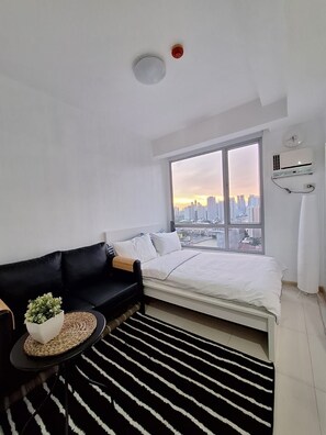 1 soverom, strykejern/-brett, wi-fi og sengetøy