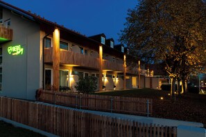 Façade de l’hébergement