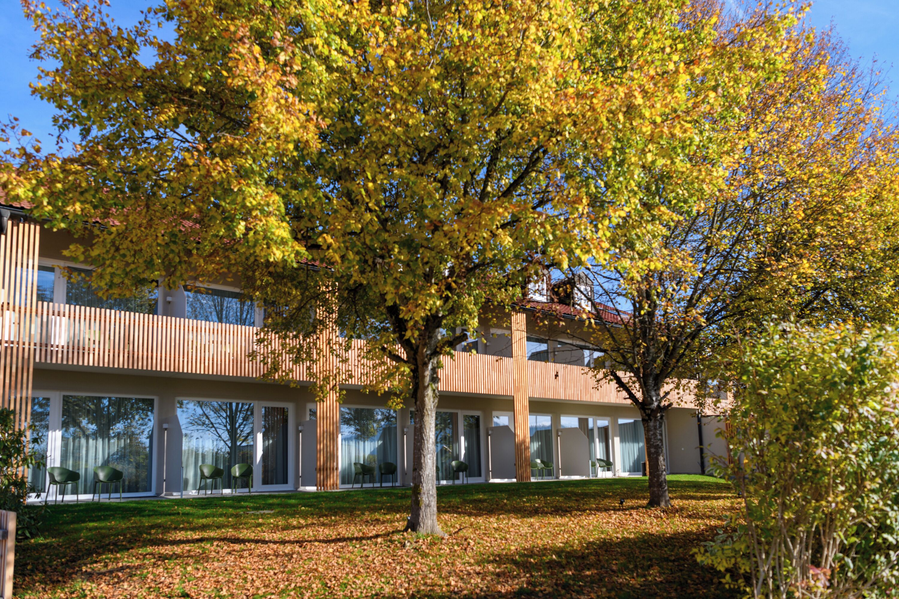 Fassade der Unterkunft