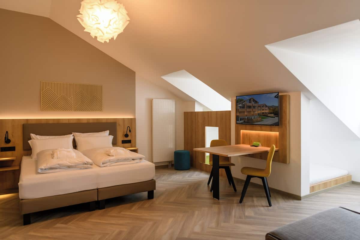 Chambre familiale | Literie de qualité, coffre-fort