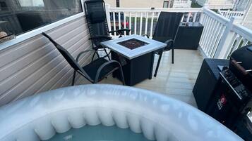 Loftsværelse - 3 soveværelser - ryger - balkon | Balkon