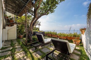 Terrace/patio - Scorcio d'Oltremare - Patio overlooking the Sea (Positano)