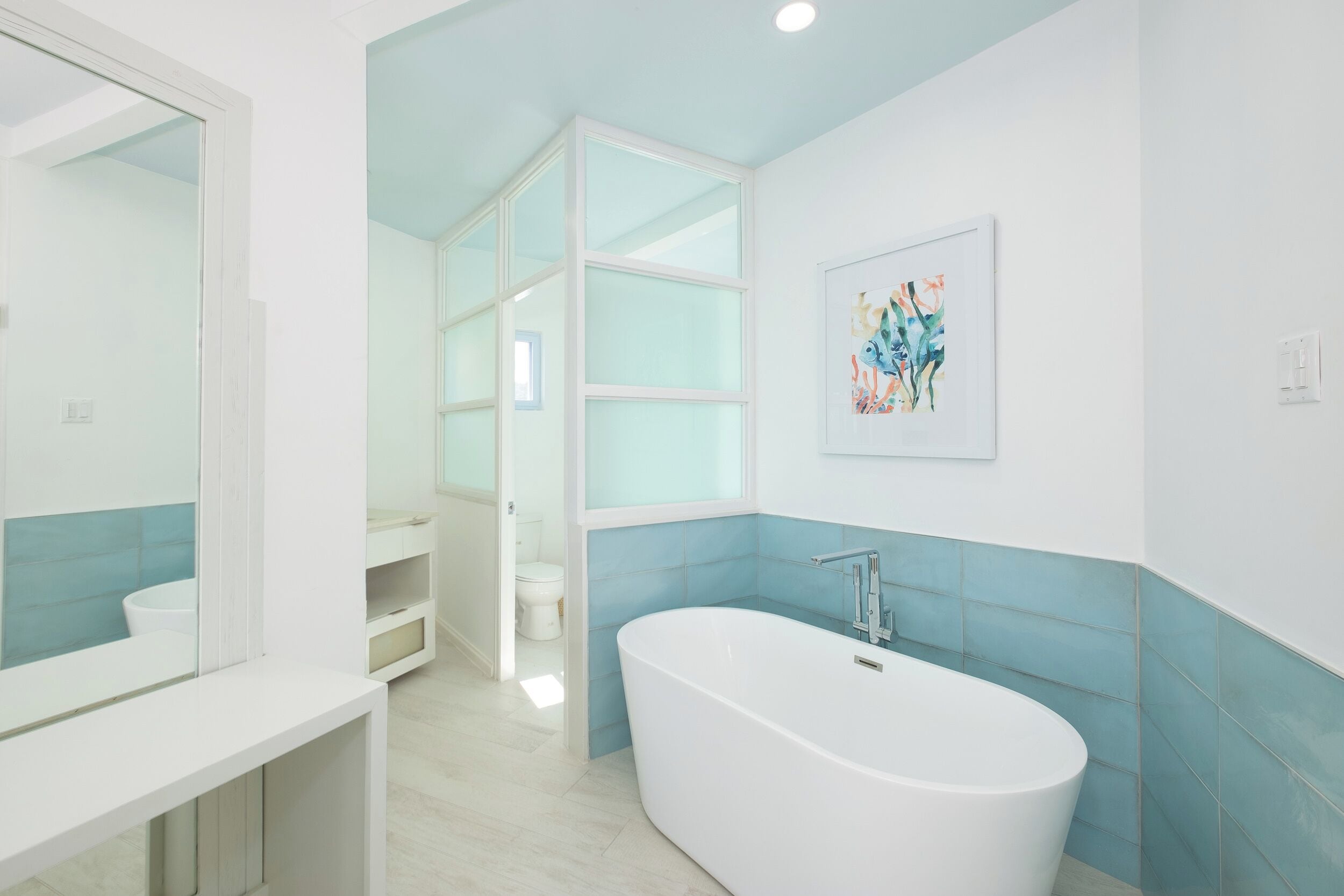 Luxury Penthouse, Ocean View, Oceanfront | Bathroom | Towels, soap, shampoo, toilet paper