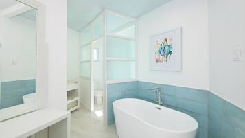 Luxury Penthouse, Ocean View, Oceanfront | Bathroom | Towels, soap, shampoo, toilet paper