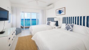 Luxury Penthouse, Ocean View, Oceanfront | 2 bedrooms, in-room safe, blackout drapes, iron/ironing board - Blue-sky penthouse  (Tower Isle)
