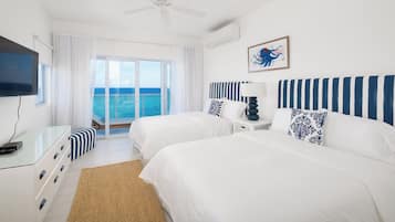 Luxury Penthouse, Ocean View, Oceanfront | 2 bedrooms, in-room safe, blackout curtains, iron/ironing board