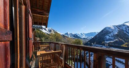 Wohnung in Frankreich mit Bergblick & Pool