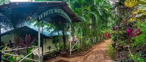 Entrada da propriedade