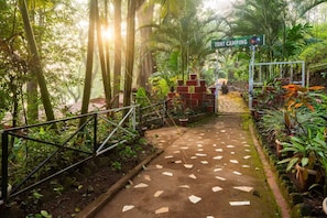 Entrée de l’hébergement