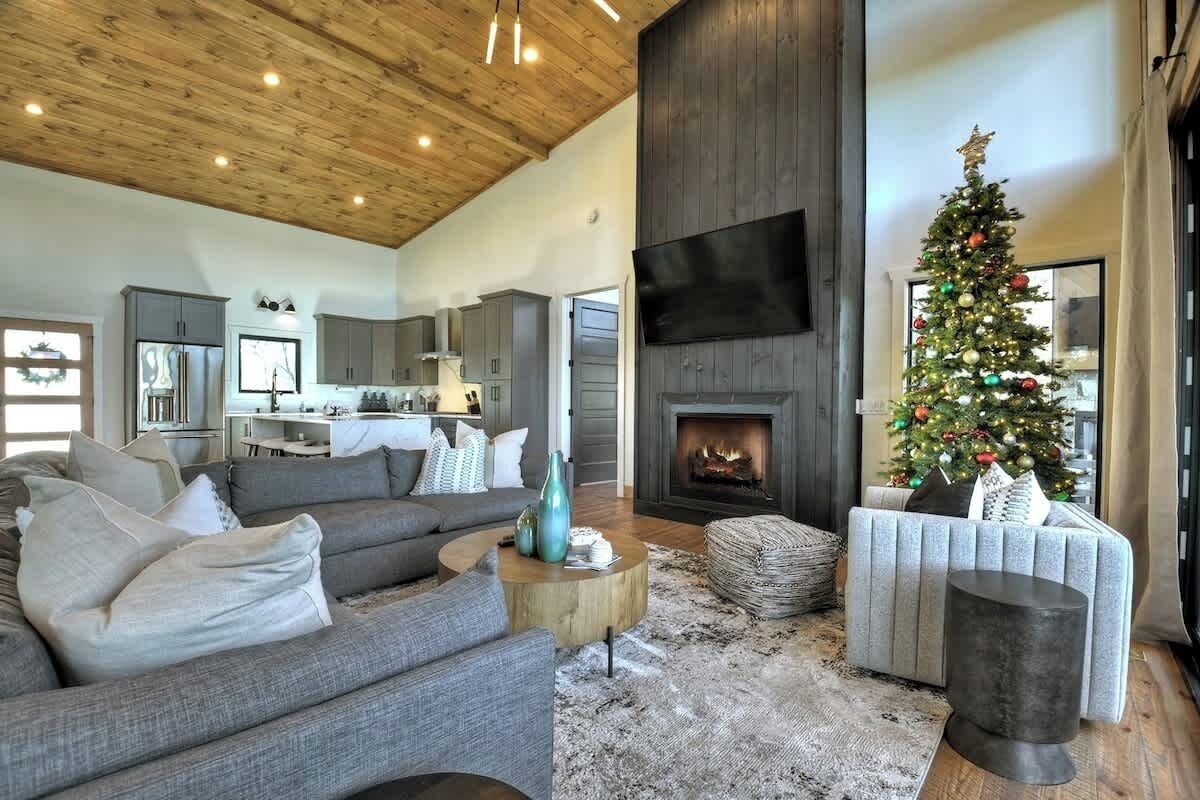 Téléviseur, foyer, bureau