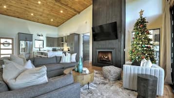 Téléviseur, foyer, bureau