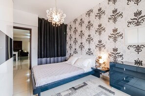 2 間睡房、房內夾萬、熨斗/熨衫板、免費 Wi-Fi