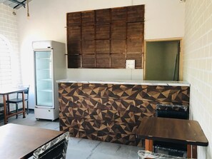 Entrée de l’hébergement