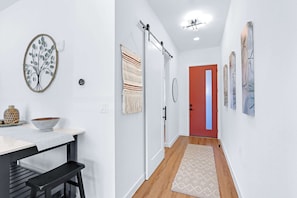 Lägenhet - 1 dubbelsäng med bäddsoffa - balkong - utsikt mot staden (The Mercer Haus) | Interiör