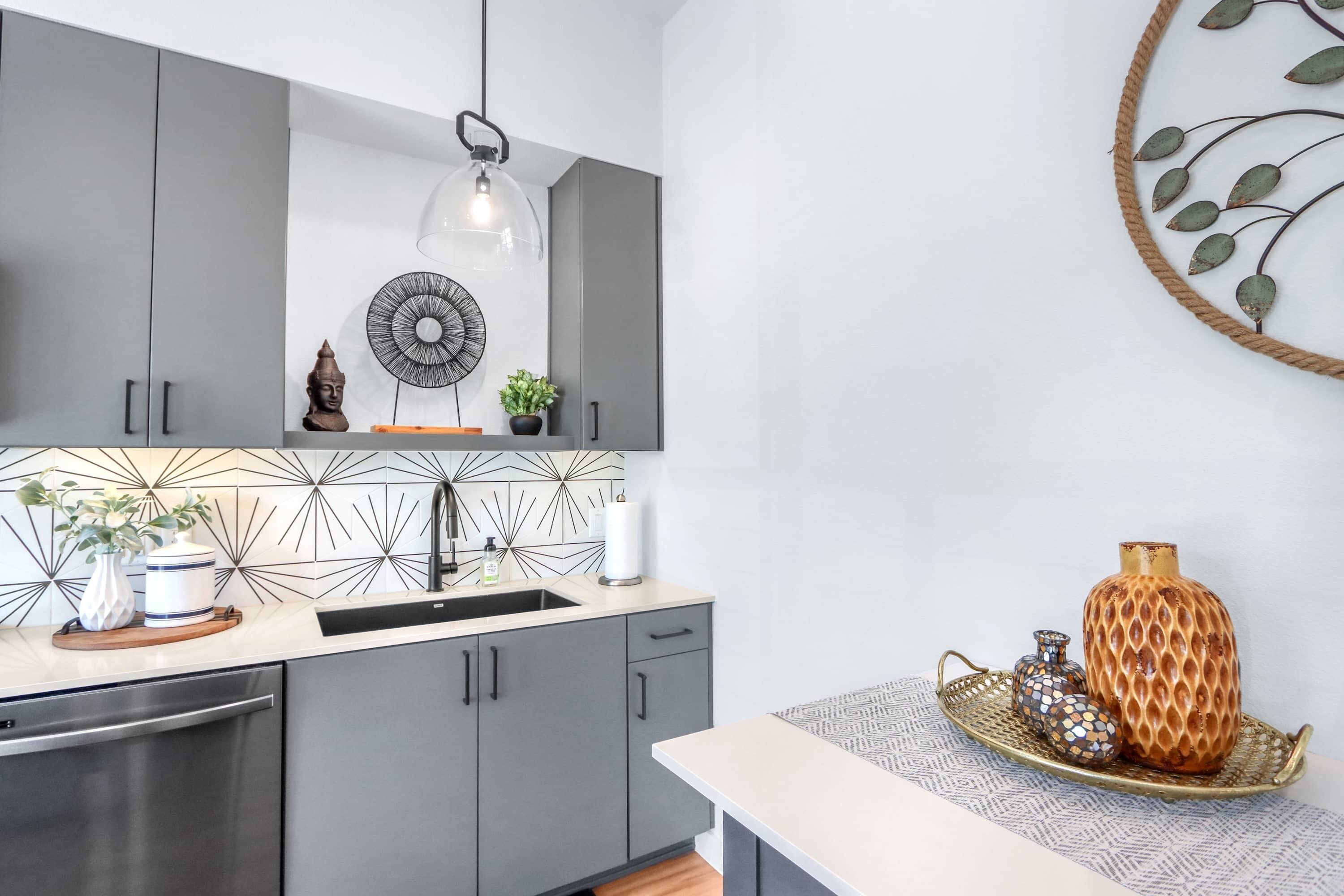 Leilighet, 1 dobbeltseng med sovesofa, balkong, byutsikt (The Mercer Haus) | Innvendig