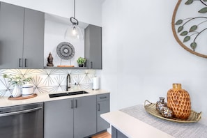 Condo, 1 Double Bed with Sofa bed, Balcony, City View (The Mercer Haus) | Interior - Relax in a Luxe Resort-style Condo (New Braunfels)