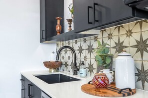 Condo, 1 Double Bed with Sofa bed, Balcony, City View (Hill Country Modern) | Private kitchen