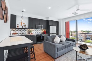 Condo, 1 Double Bed with Sofa bed, Balcony, City View (Hill Country Modern) | Interior - Modern Hill Country Condo for 4 w/ Resort Perks! (New Braunfels)