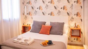 1 bedroom, iron/ironing board, bed sheets