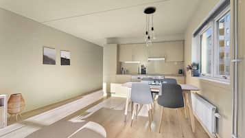 Apartment, 2 Bedrooms, Balcony | Dining room