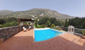 Villa | Pool | Outdoor pool - Plaka Elounda ..private Pool ..2 Beds..jaccuzi..parking..spinalonga/sea Views (Agios Nikolaos)