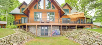 Lakefront Cabin w/ Sauna & Dock in Webster!