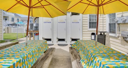 < 1/2 Mi to Beach: Wildwood Getaway w/ Patio!