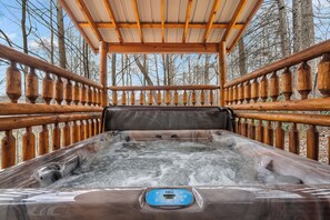 Bain à remous extérieur