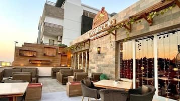 Voorkant van accommodatie