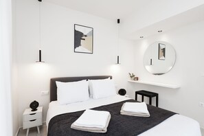 2 chambres, literie de qualité supérieure, matelas mémoire de forme