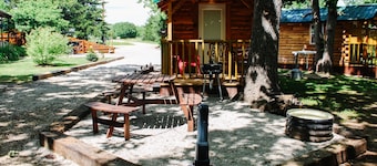 #3 - Amish Built Log Cabin Fishing Hunting Camping Cabin
