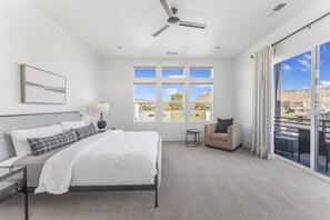 Townhome, 4 Bedrooms | 4 bedrooms, desk, laptop workspace, iron/ironing board