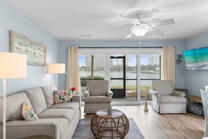Condo, 3 Bedrooms | Living area | Smart TV